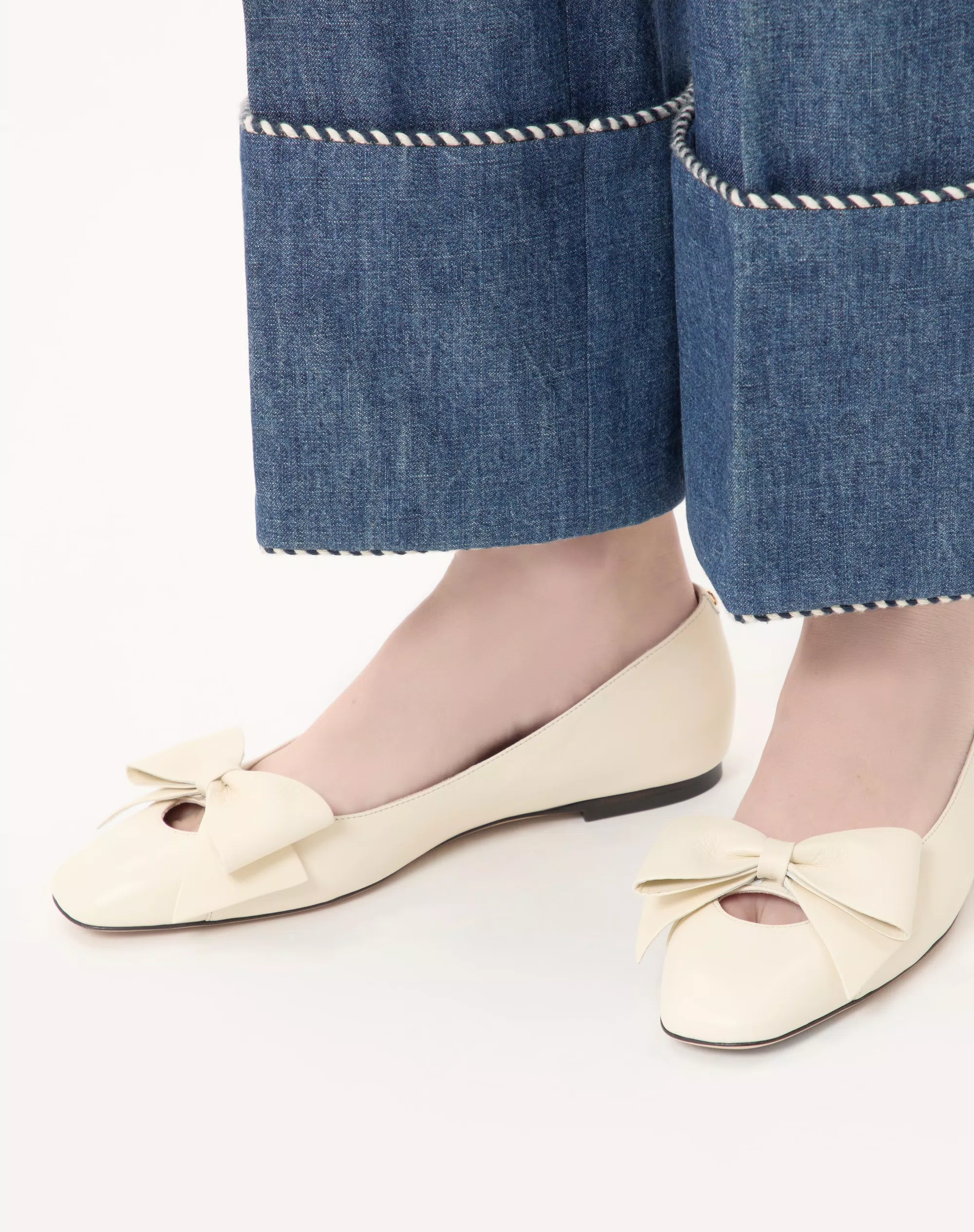 Valentino Bowow Kidskin Ballerina - Image 7